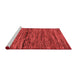 Modern Red Washable Rugs