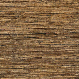 Square Abstract Cinnamon Brown Oriental Rug, abs5512