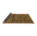 Sideview of Oriental Brown Modern Rug, abs5512brn