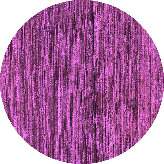 Round Oriental Purple Modern Rug, abs5512pur