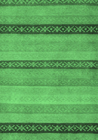 Oriental Emerald Green Modern Rug, abs5513emgrn