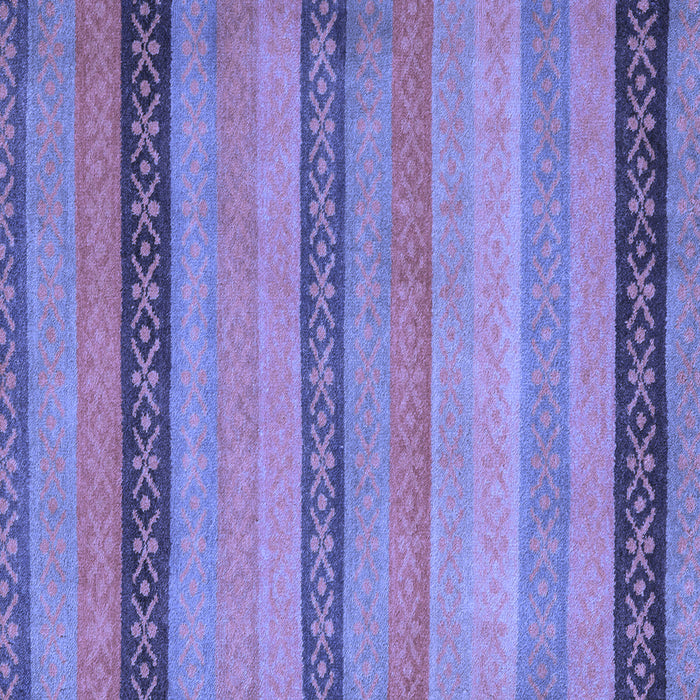 Square Oriental Blue Modern Rug, abs5513blu