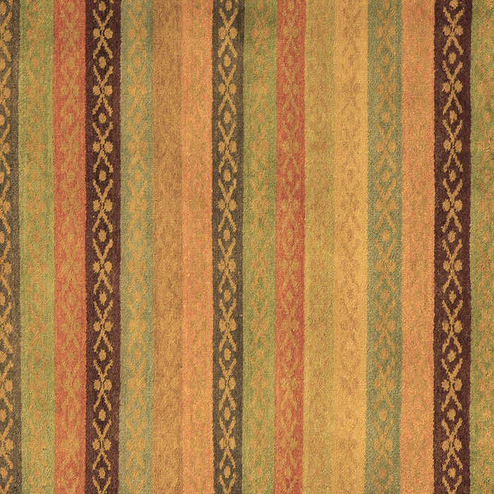 Square Machine Washable Oriental Brown Modern Rug, wshabs5513brn