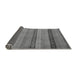 Sideview of Oriental Gray Modern Rug, abs5513gry