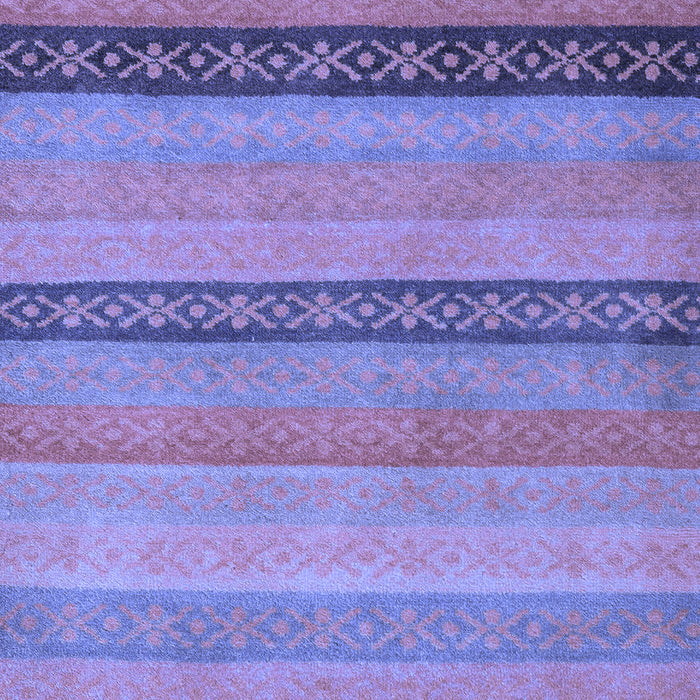 Machine Washable Oriental Blue Modern Rug, wshabs5513blu