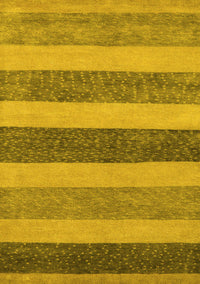 Oriental Yellow Modern Rug, abs5514yw