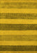Oriental Yellow Modern Rug, abs5514yw
