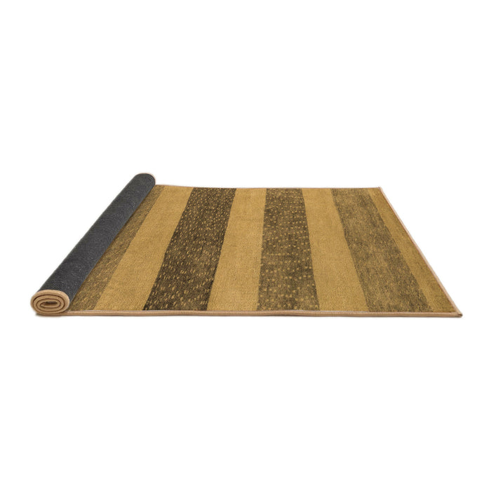 Sideview of Oriental Brown Modern Rug, abs5514brn