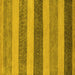 Square Oriental Yellow Modern Rug, abs5514yw