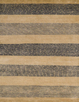 Abstract Brown Sand Brown Oriental Rug, abs5514