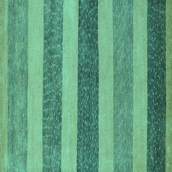 Square Oriental Turquoise Modern Rug, abs5514turq