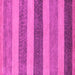 Square Oriental Pink Modern Rug, abs5514pnk