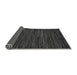 Sideview of Oriental Gray Modern Rug, abs5516gry