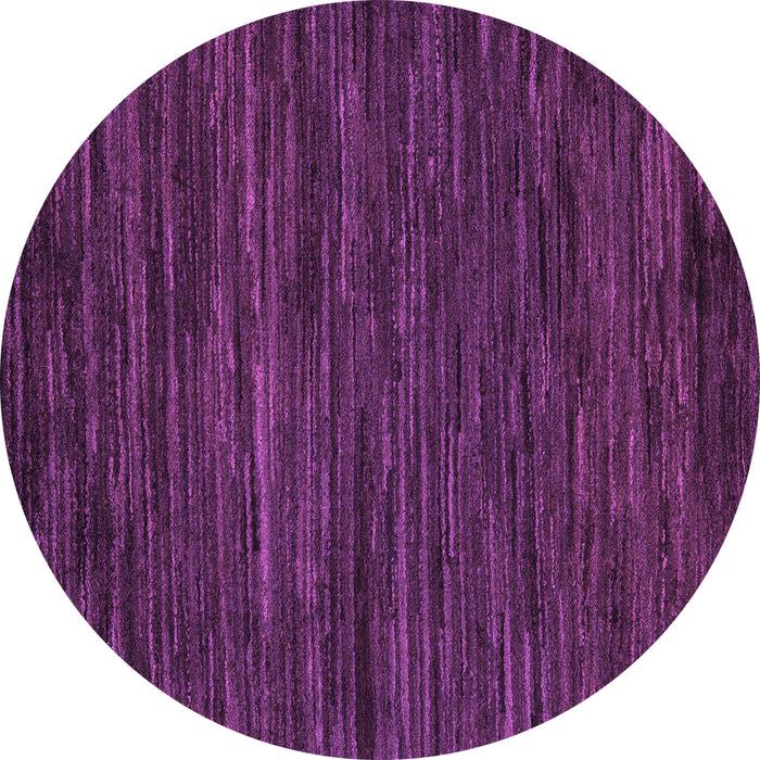 Round Oriental Purple Modern Rug, abs5516pur