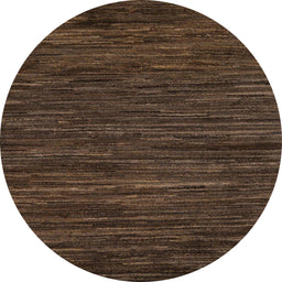 Round Machine Washable Abstract Night Red Rug, wshabs5516