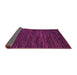 Sideview of Oriental Pink Modern Rug, abs5516pnk