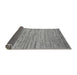 Sideview of Oriental Gray Modern Rug, abs5517gry