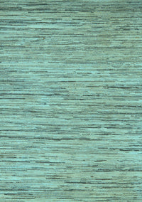 Oriental Light Blue Modern Rug, abs5517lblu