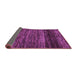 Sideview of Oriental Purple Modern Rug, abs5518pur