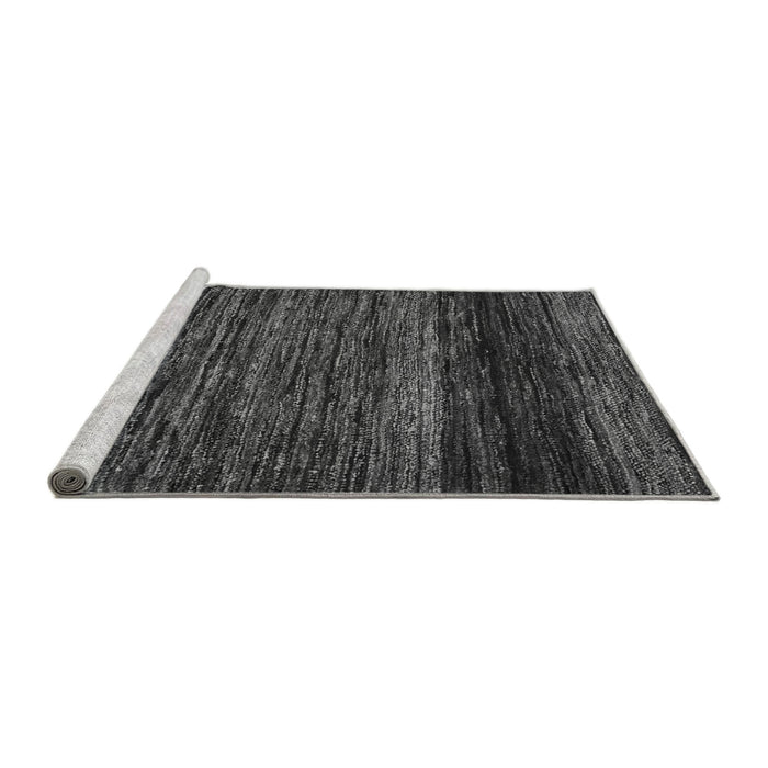 Sideview of Machine Washable Oriental Gray Modern Rug, wshabs5518gry