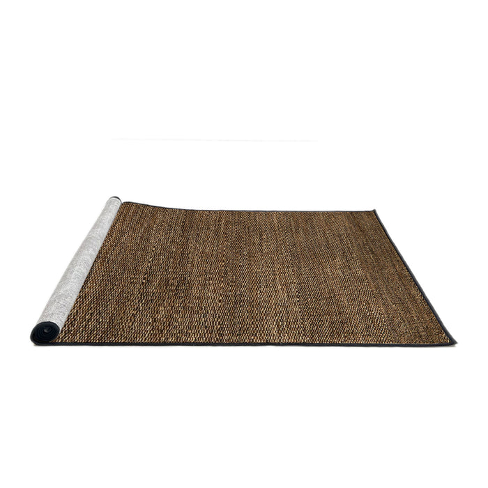 Sideview of Machine Washable Abstract Night Red Rug, wshabs5519