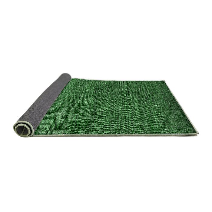 Sideview of Oriental Emerald Green Modern Rug, abs5519emgrn