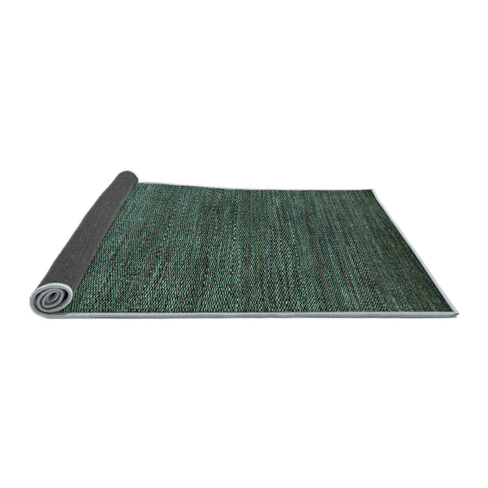 Sideview of Oriental Light Blue Modern Rug, abs5519lblu