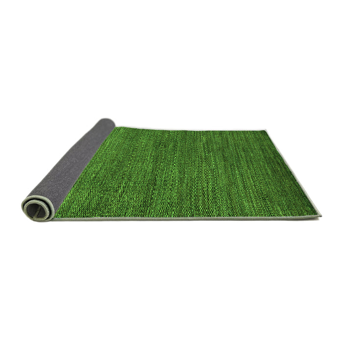 Sideview of Oriental Green Modern Rug, abs5519grn