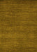 Oriental Yellow Modern Rug, abs5519yw