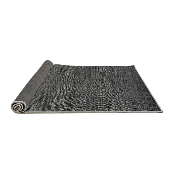 Sideview of Oriental Gray Modern Rug, abs5519gry
