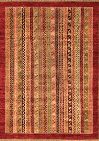 Southwestern Orange Country Rug, abs551org