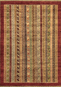 Southwestern Brown Country Rug, abs551brn