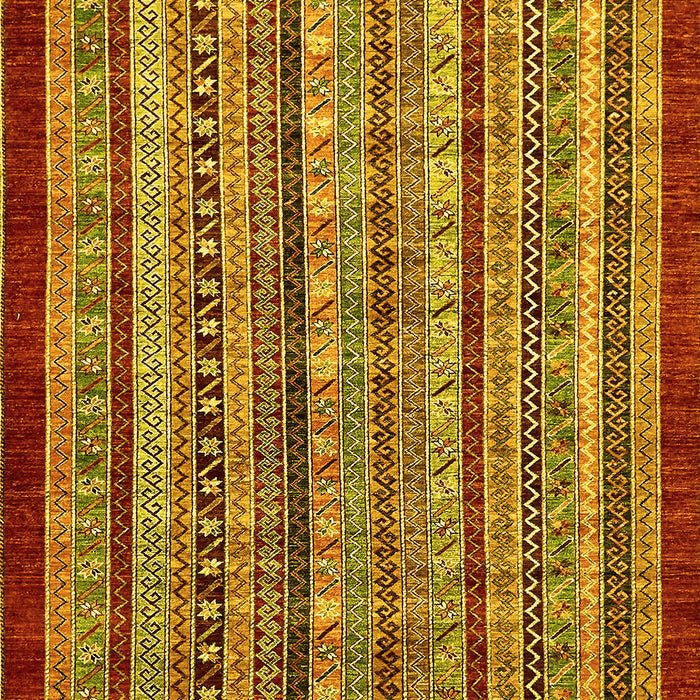 Southwestern Yellow Country Rug, abs551yw