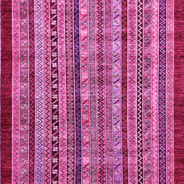 Machine Washable Southwestern Pink Country Rug, wshabs551pnk