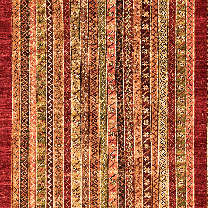 Machine Washable Southwestern Orange Country Area Rugs, wshabs551org