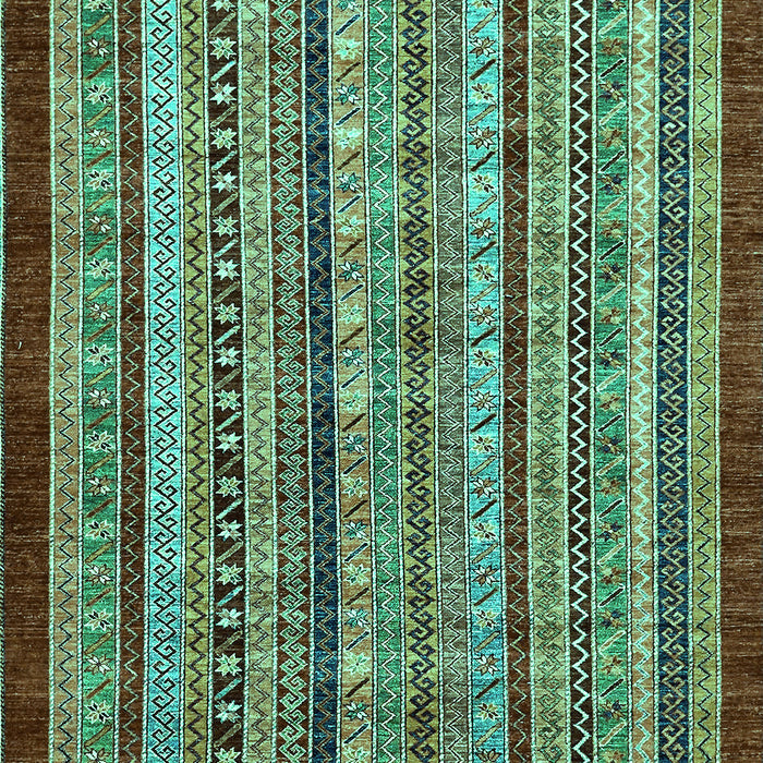Southwestern Turquoise Country Rug, abs551turq