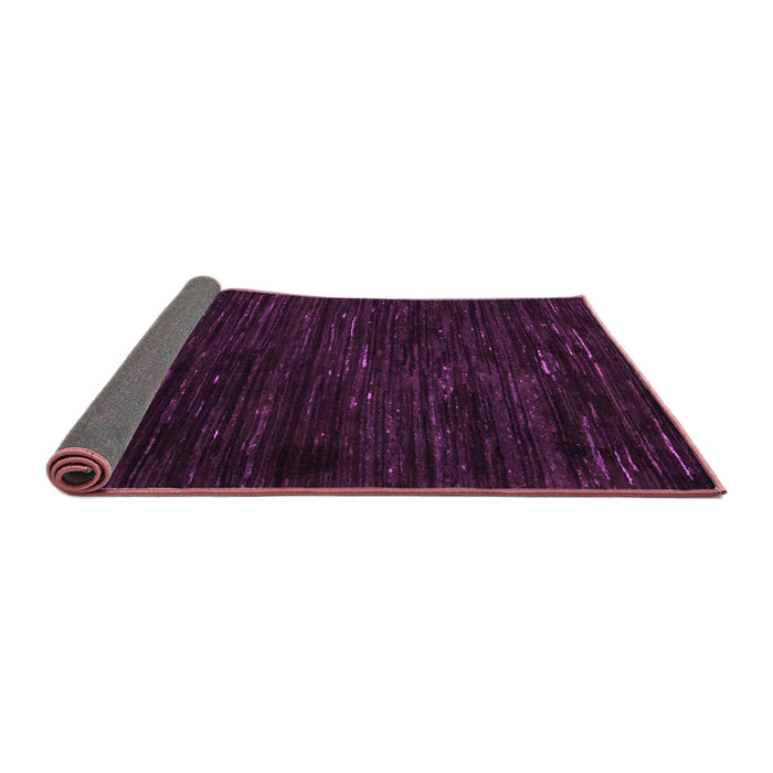 Sideview of Oriental Purple Modern Rug, abs5520pur