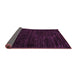 Sideview of Oriental Purple Modern Rug, abs5520pur