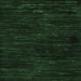 Square Machine Washable Oriental Emerald Green Modern Area Rugs, wshabs5520emgrn