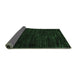 Sideview of Oriental Emerald Green Modern Rug, abs5520emgrn