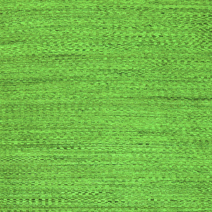 Square Machine Washable Oriental Green Modern Area Rugs, wshabs5521grn