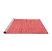 Modern Red Washable Rugs