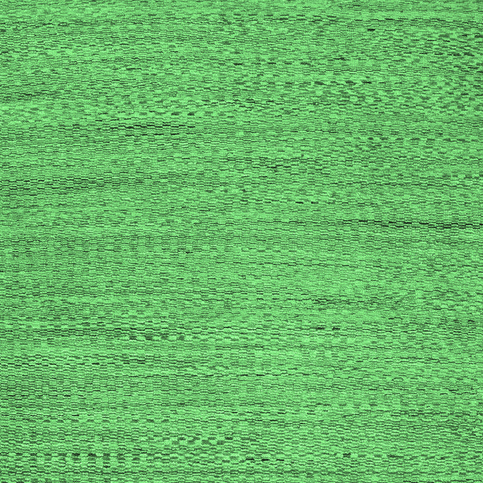 Square Machine Washable Oriental Emerald Green Modern Area Rugs, wshabs5521emgrn