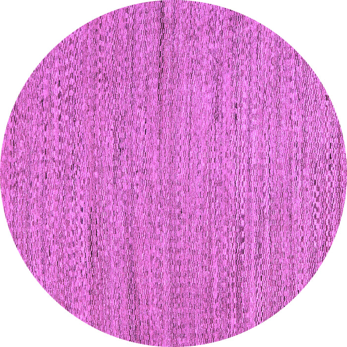 Round Oriental Purple Modern Rug, abs5521pur