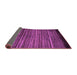 Sideview of Oriental Purple Modern Rug, abs5522pur