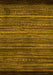 Oriental Yellow Modern Rug, abs5522yw