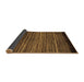 Sideview of Oriental Brown Modern Rug, abs5522brn