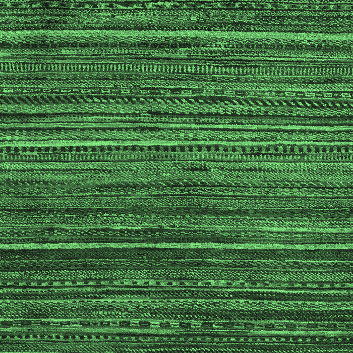 Machine Washable Oriental Emerald Green Modern Area Rugs, wshabs5522emgrn