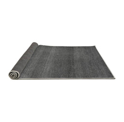 Sideview of Abstract Gray Modern Rug, abs5523gry