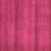 Square Abstract Pink Modern Rug, abs5523pnk